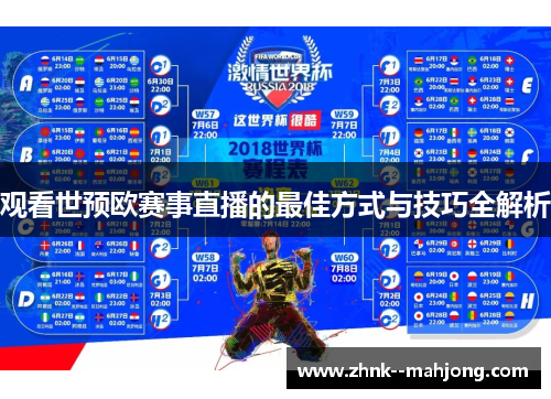 观看世预欧赛事直播的最佳方式与技巧全解析